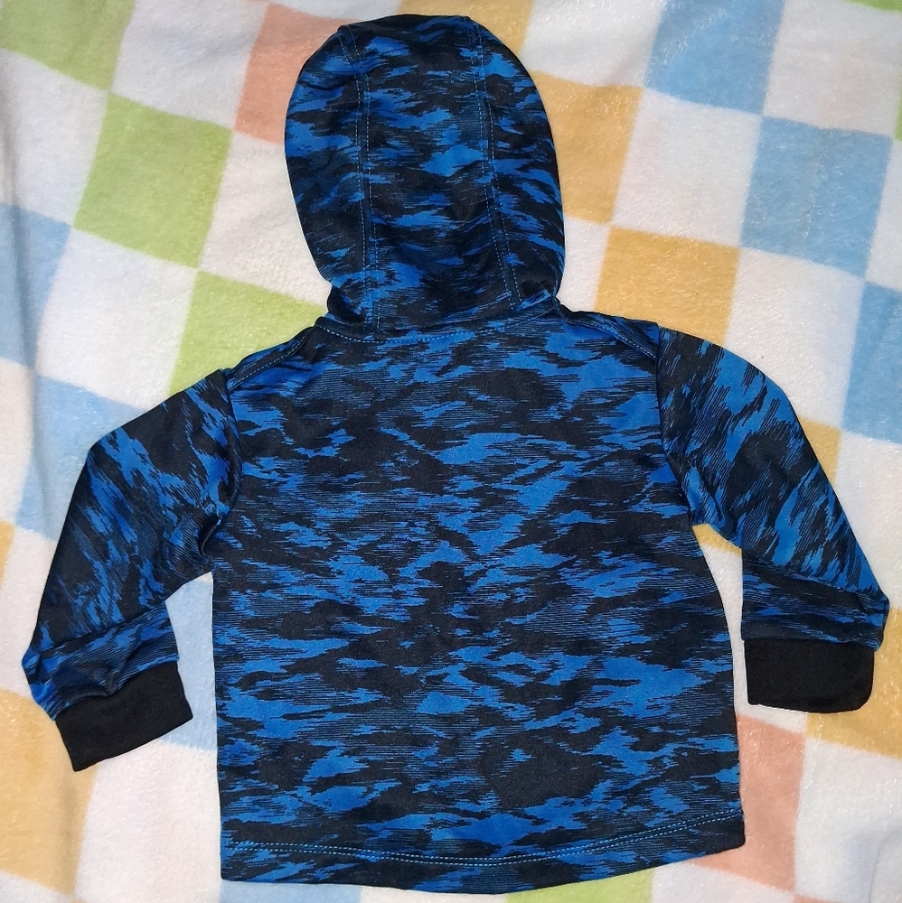 Nike ELITE Kids 2 Piece Sweatsuit Size 12 Months Blue/Black - Picture 5 of 15